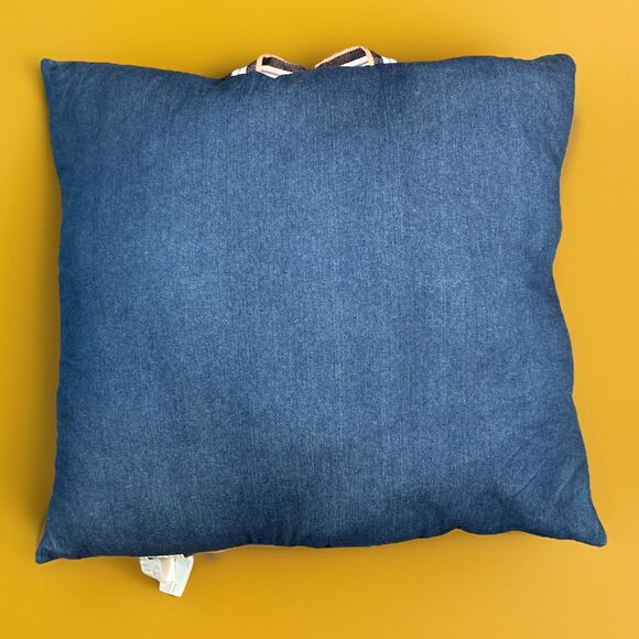 Disney Parks Critter Choas Travel Pillow Cushion Meeko Flit Pluto 26" x 26" - Picture 2 of 9